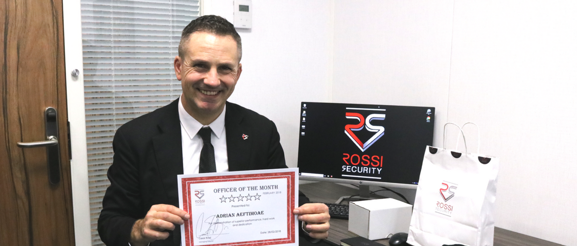 Officer of the Month - February 2018